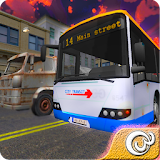 Party Bus Traffic 3D icon