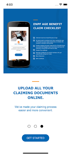 MyENPF Screen 3