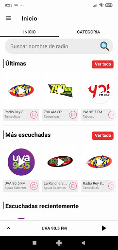 México FM / AM Screen 2