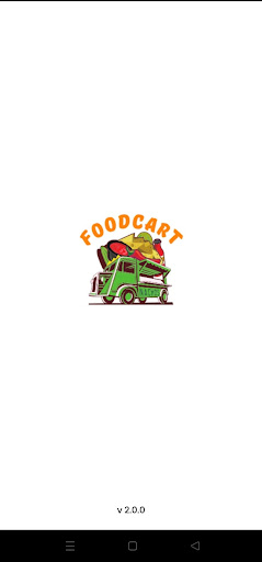 Android application FOODCART SELLER screenshort