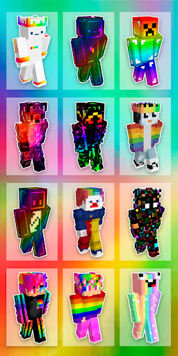 All Skins for Minecraft in 3D Screen 2