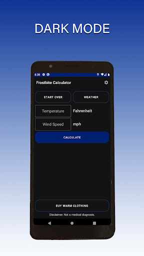 Frostbite Calculator