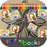 Coloring pages for kids icon