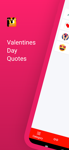 Android application Valentines Day 2024 Quotes screenshort