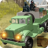 US Offroad Army Cargo Truck Driving Transport Game icon