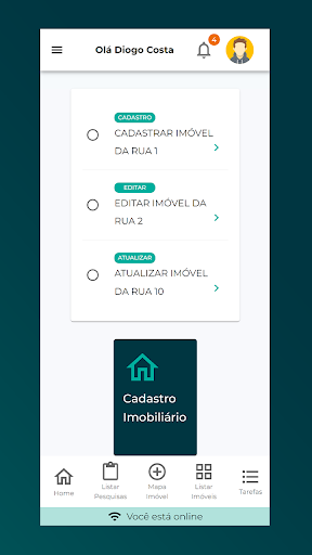 Android application Map Map Cidadão screenshort