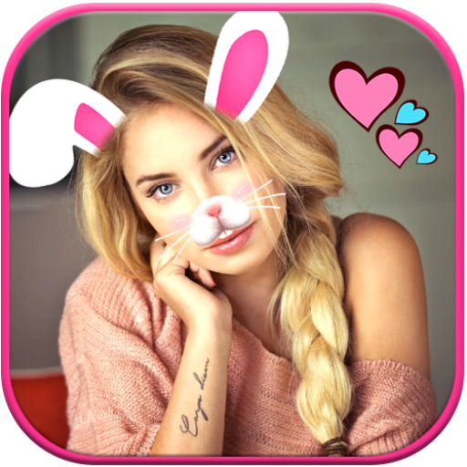 Cute Rabbit Photo Editor  Icon