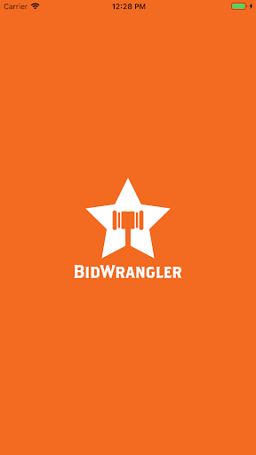 Android application BidWrangler Staging screenshort