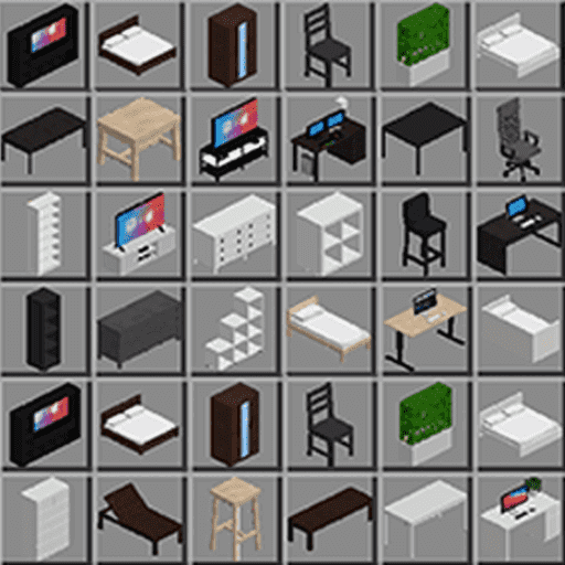 furniture for minecraft pe logo