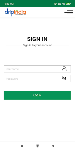 Android application Drip India screenshort