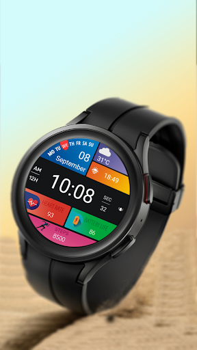 Android application IA61 Watchface screenshort