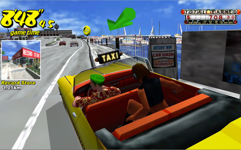 Crazy Taxi Classic banner