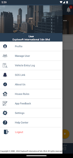 Android application M4U CVMS screenshort