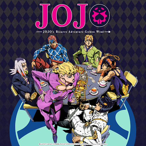 Part 5 stand posters, JoJo's Bizarre Adventure