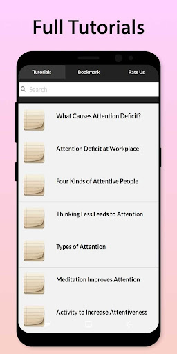 Easy Attention Management Tuto Screen 2