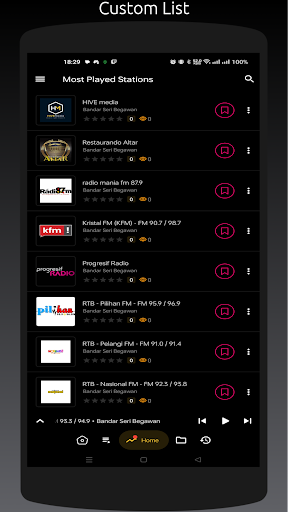 Radio BN: All Brunei Stations Screenshot 2 - AppWisp.com