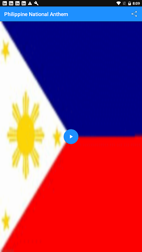 Philippine National Anthem Screen 2