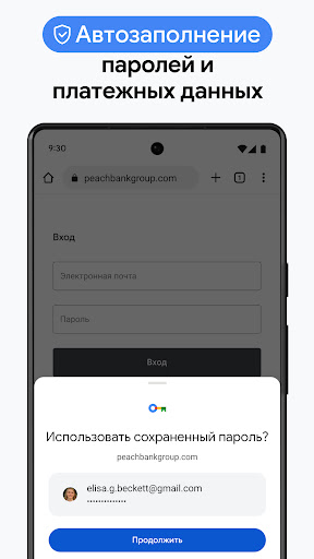 Google Chrome: быстрый браузер screenshot 2