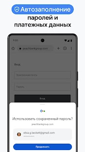 Google Chrome: быстрый браузер Screenshot
