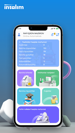 Android application InTalim screenshort