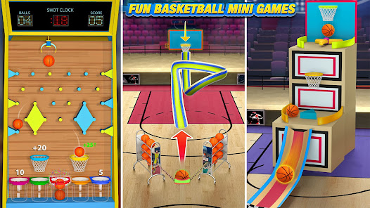 Captura 6 Basketball Game Dunk n Hoop android