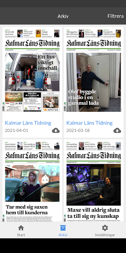 Kalmar Läns Tidning Screen 2