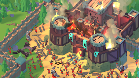 Idle Siege: War Tycoon Game