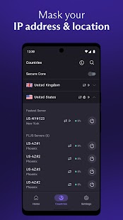 Proton VPN: Private, Secure Screenshot