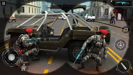 Sniper offline Game perang 3D