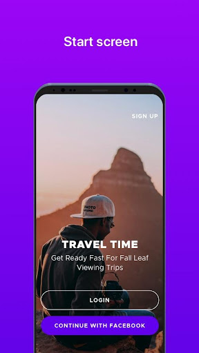 Android application Travel Time screenshort