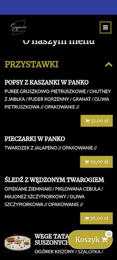 Android application SQUARE - Restaurant & Coctails screenshort