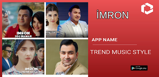 Android application imron qo'shiqlari 2024 screenshort