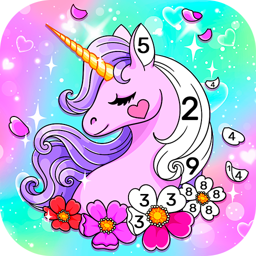 Color by number for girls Download on Windows