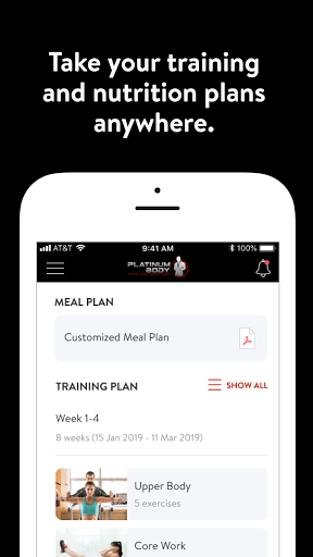 Platinum Body by RARE Fitness Screen 2