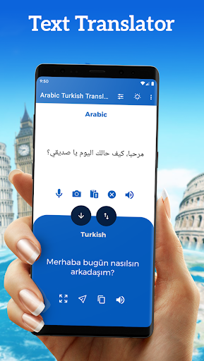 Android application Arabic Turkish Translator screenshort