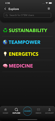 STEM Tech Network Screen 3
