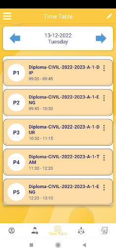 HifiEdu College Teacher App Screen 3