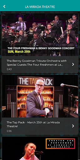 La Mirada Theatre Screen 2