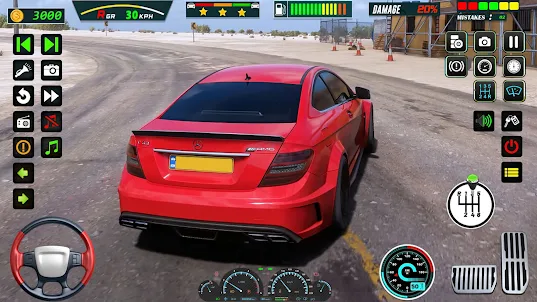 Real School Driving: Car Game