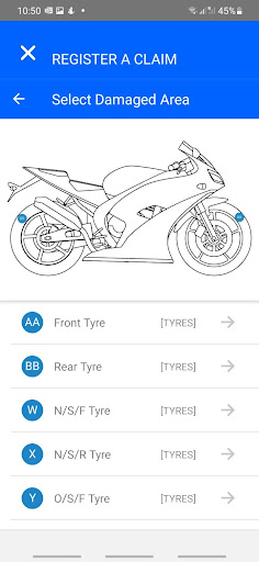 BMW Motorrad Protect Insurance Screen 3
