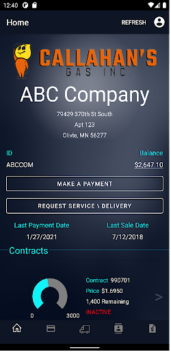 Callahans Gas Inc Screen 2