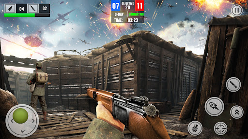 Android application World War 2 Strike WW2 Games screenshort