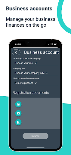 myTU – Mobile Banking Screen 2