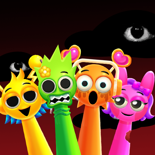 Sprunkee Beatbox Horror 3D Logo