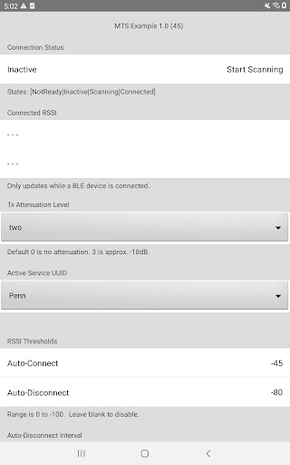 Intelligent Card Reader Screen 3