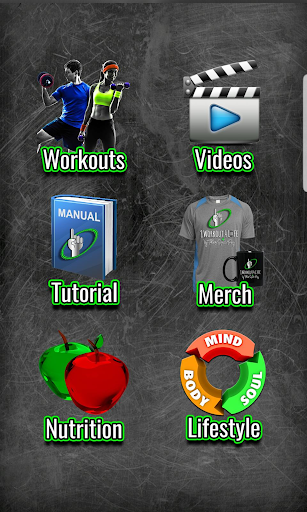 Android application 1 Workout 4 Life screenshort
