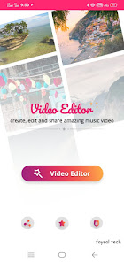 Video  Editor Clips 2.2 APK + Мод (Unlimited money) за Android