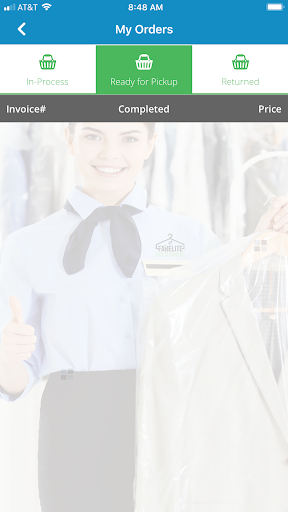 Fabelite Dry Cleaners Screen 3