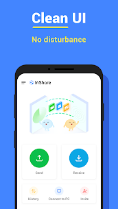 Bestanden delen – InShare MOD APK (Pro ontgrendeld) 3