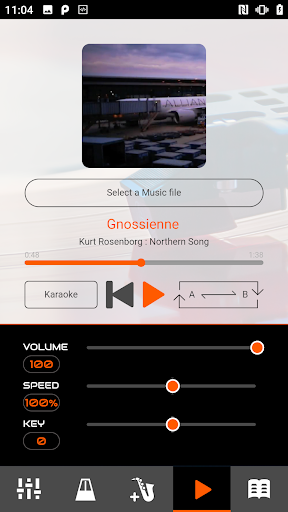 Screenshot of Aerophone mini Plus